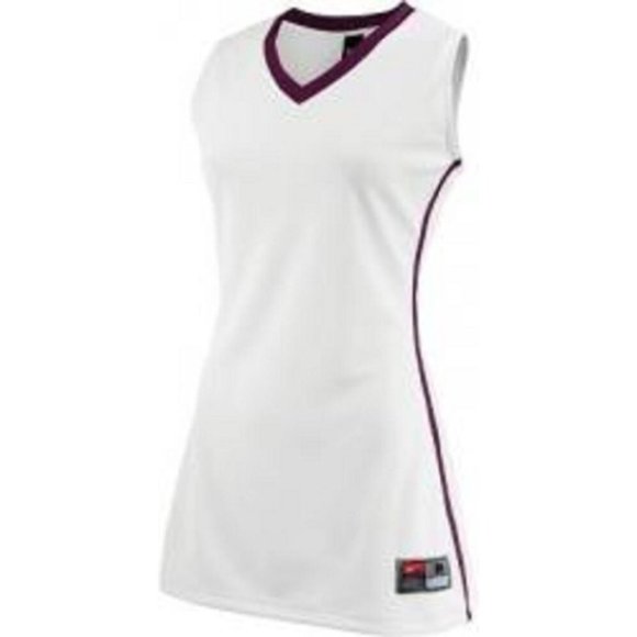 Nike Tops - Nike Women's Stock Front Court Basketball Jersey White Size XXL New